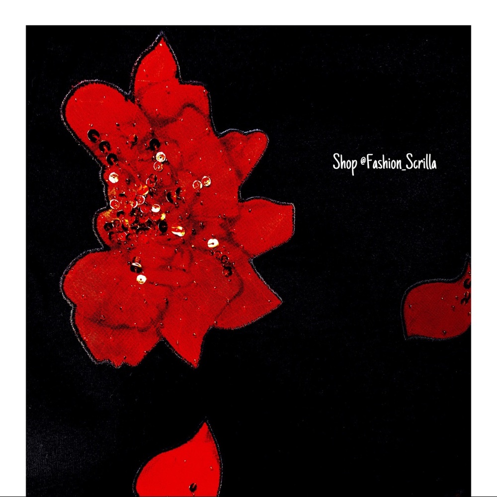 Vintage Christian Dior Black and Red J’adore Dior Shirt - Picture 7 of 14